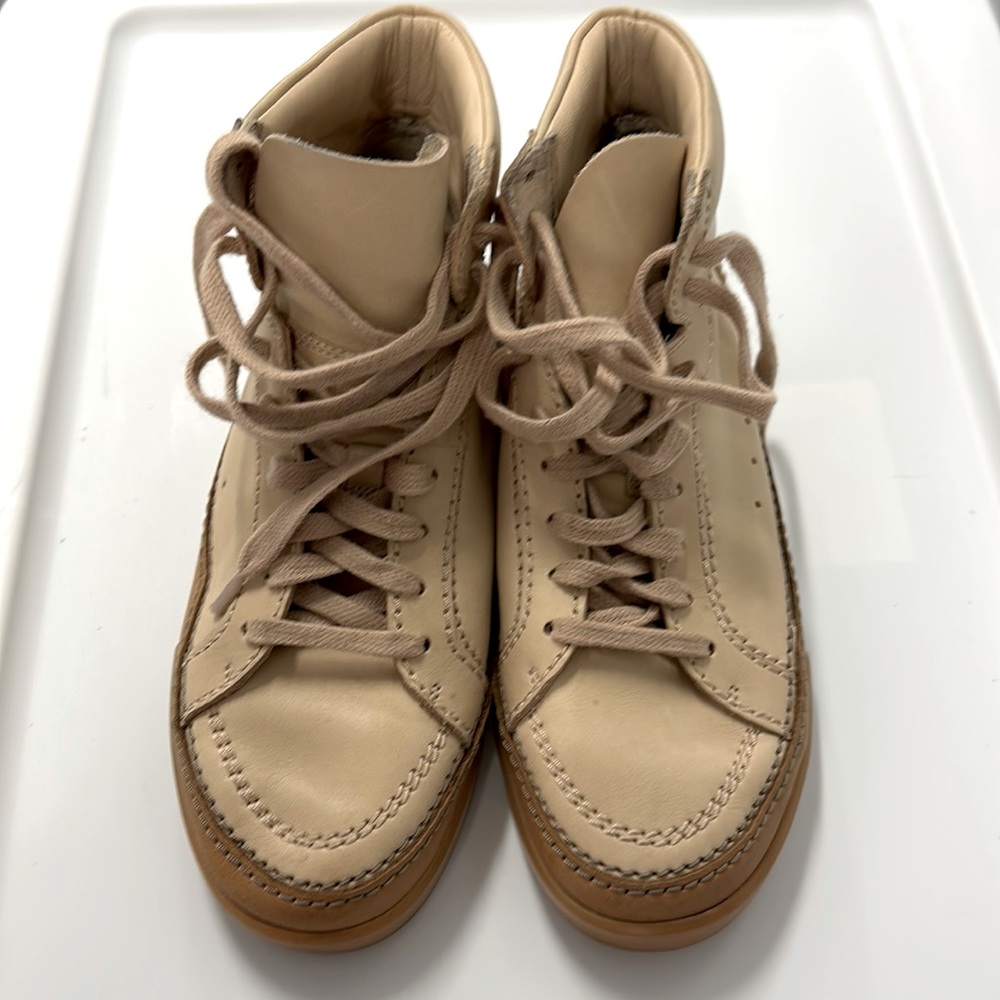 Clarks high top shoes